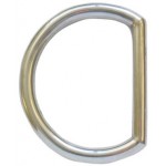 Dee Ring Stainless Steel 1 1/2