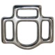 Halter Square 3 Loop 5/8 Stainless St