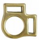 Halter Square 2 Loop 1   Brass