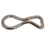 Rope Halter Part Nickel Plated