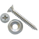 Saddlers Screw W/-washer Ss (bag 50)