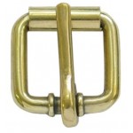 Heavy Heel Roller Buckle 3/4 &#148; Brass