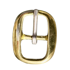 SWEDGE BUCKLE BRASS SST 3/4" 884