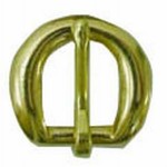 Light Heel Buckle Brass 5/8