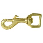 Bolt Snap Square Eye Brass 1