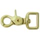 Trigger Snap Square Eye Brass 3/4