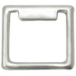 Halter Square S/steel 36mm X 40mm