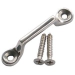 Breeching Staple 1(25mm) Ss W/screws