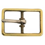 Centre Bar Buckle 7/8 &#148; (22mm) Brass Sst