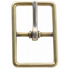 Centre Bar Buckle 1 1/4(32mm)brass Sst