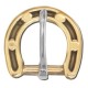Horse Shoe Buckle Brass 1/2 (13mm)sst