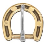 Horse Shoe Buckle Brass 5/8 (16mm) Sst