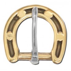 Horse Shoe Buckle Brass 1 1/4 (32mm)sst