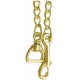 Lead Chain 1 Swivel 20 Brass Plated