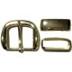 BUCKLE BELT SET 1 1/2 38mm GOLD