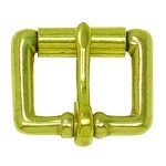 Square Roller Buckle Brass 3/4