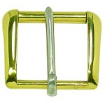 Roller Buckle 1 3/4 Brass (ss Tongue)