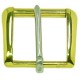 Roller Buckle 1 3/4 Brass (ss Tongue)