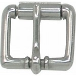 Bridle Buckle With Roller 5/8 Ss