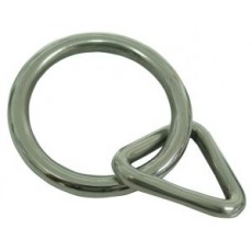 Halter Ring 1 1/2 &#148; Loop 1 1/8 &#148; Ss