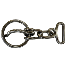 Shackle W/loop & Link SS