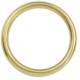 Ring (martingale) Brass 1 1/4 X 4mm