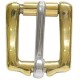 Square Roller Buckle 1 1/4 Brass (sst)