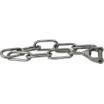 Heel Chain 8 Link 2 Swivel Ss