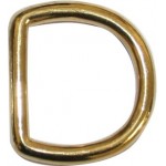 Dee Ring 32mm X 6mm Brass