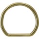 Dee Ring Brass 50mm X 8mm