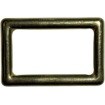 Square Brass 1 1/2" x 3/4" (38mm x 20mm)