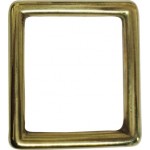 Halter Square Brass 1 3/8 ” X 1 1/2 ”