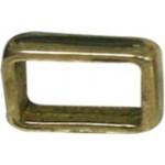 Buckle Keepers Flat 1/2 Brass