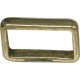 Buckle Keeper Flat 5/8 Brass