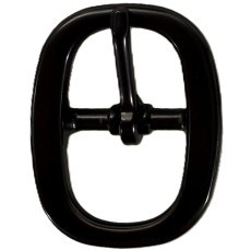 Swedge Buckle 1"(25mm) SS Black 