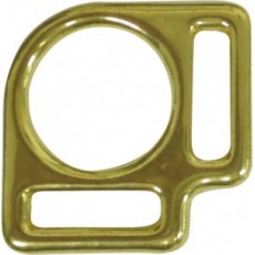 Halter Square 2 Loop 3/4 Brass*4mm