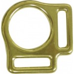 Halter Square 2 Loop 1   Brass *5mm