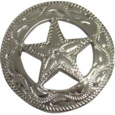 CONCHO STAR 1 1/8" (28mm) NP