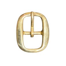 SWEDGE BUCKLE SOLID BRASS 3/4"