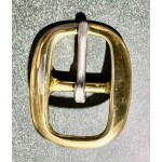 SWEDGE BUCKLE BRASS SST 3/4 