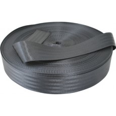 Poly Webbing (seat Belt) 35mm Black