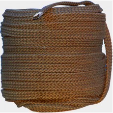 Flat Braided Cotton Rope 1 (25mm)brown