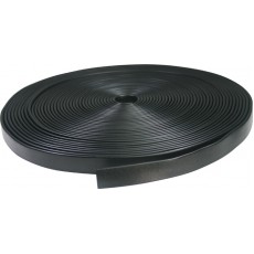 PVC WEBB BLACK 1``(25mm X 5mm)