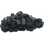 PVC KEEPER BLACK 16mm (BAG OF 100)