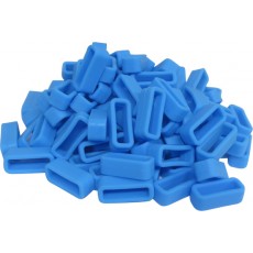 PVC KEEPER CYAN 19mm (BAG OF 100)