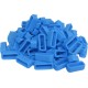 PVC KEEPER CYAN 19mm (BAG OF 100)