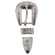 Buckle 3/8 Sterling Silver Plated