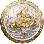 Concho Gold Edge Bronc Rider  1 1/2 &#148;