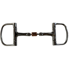 DEE RING SS 3 PIECE w/ COPPER ROLLER COB