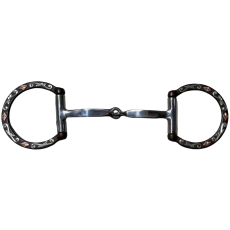 Bit SS Decorated W/copper/silver Cob